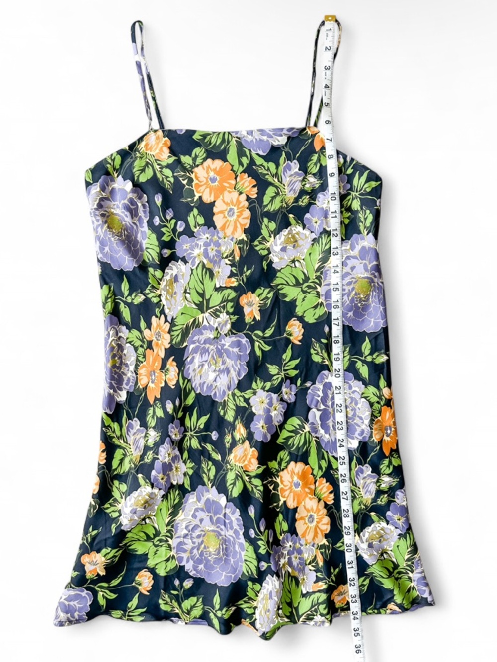 FARM Rio Capri Floral Black Sleeveless Mini Dress Women’s - Size Medium - Picture 8 of 13